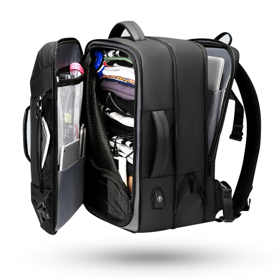 17.3 Inch Expandable Computer Bag Multifunctional Backpack With Large-Capacity