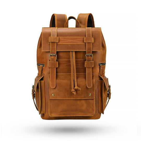 Leather Vintage Crazy Horse Backpack