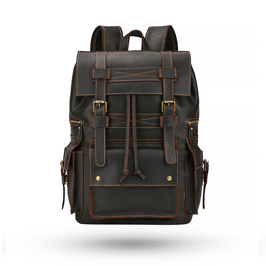 Leather Vintage Crazy Horse Backpack