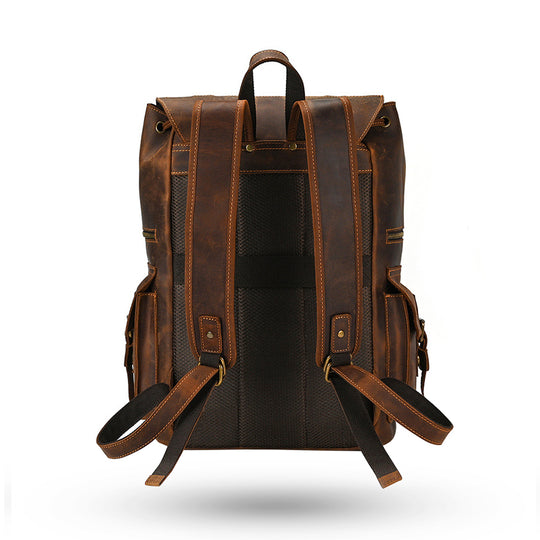 Leather Vintage Crazy Horse Backpack