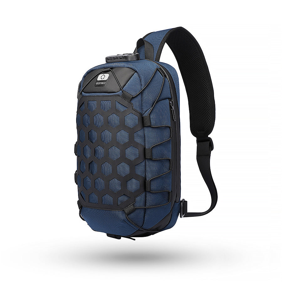 Oxford Cloth USB Waterproof Shoulder Bag
