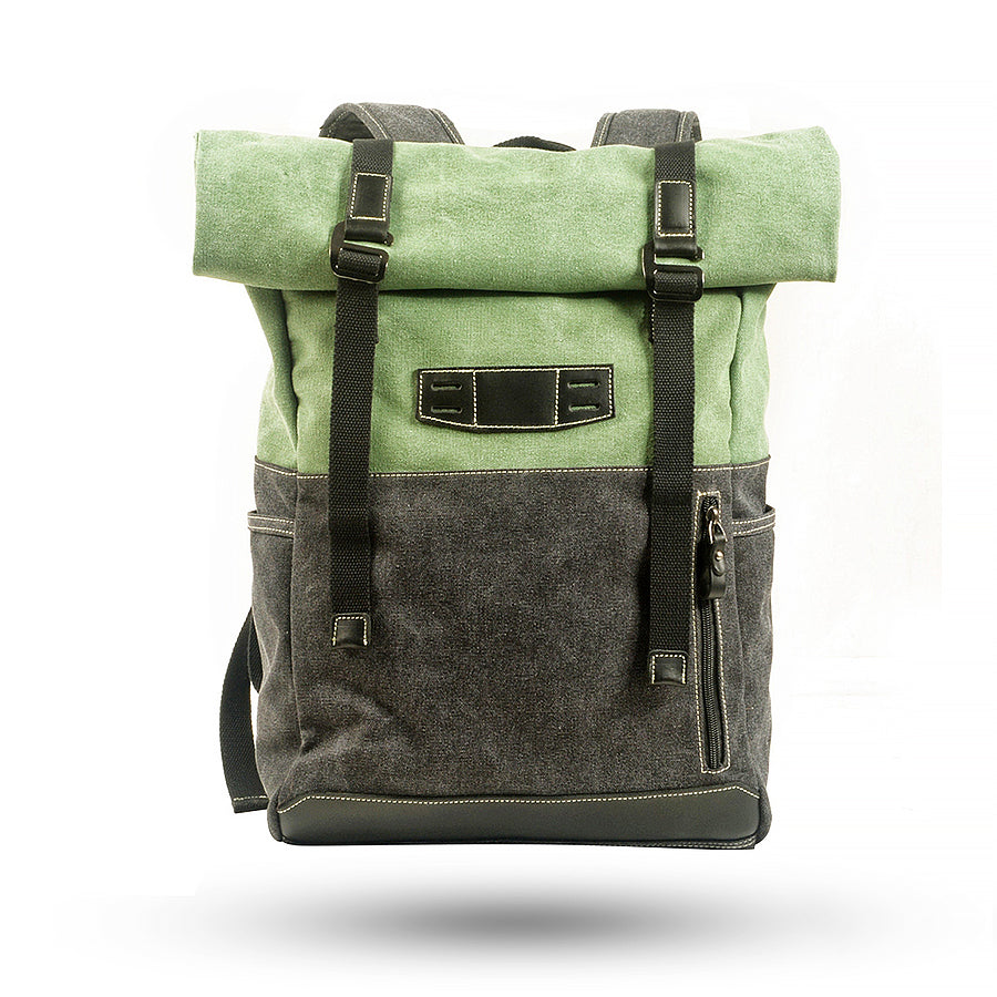 Retro Canvas Hit Color Backpack