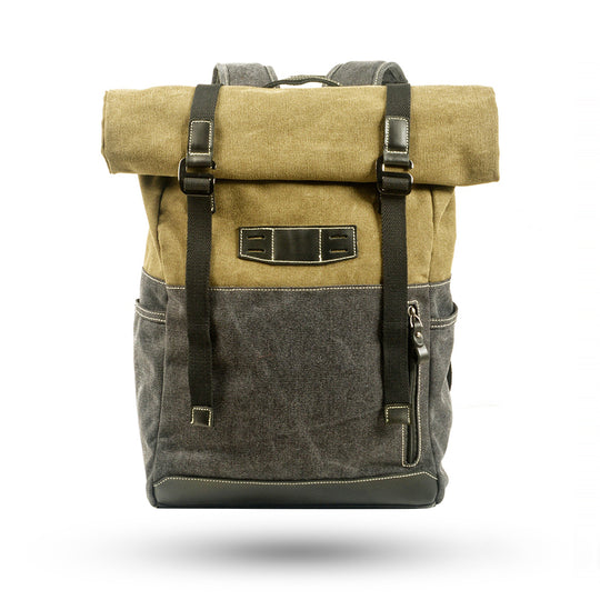 Retro Canvas Hit Color Backpack